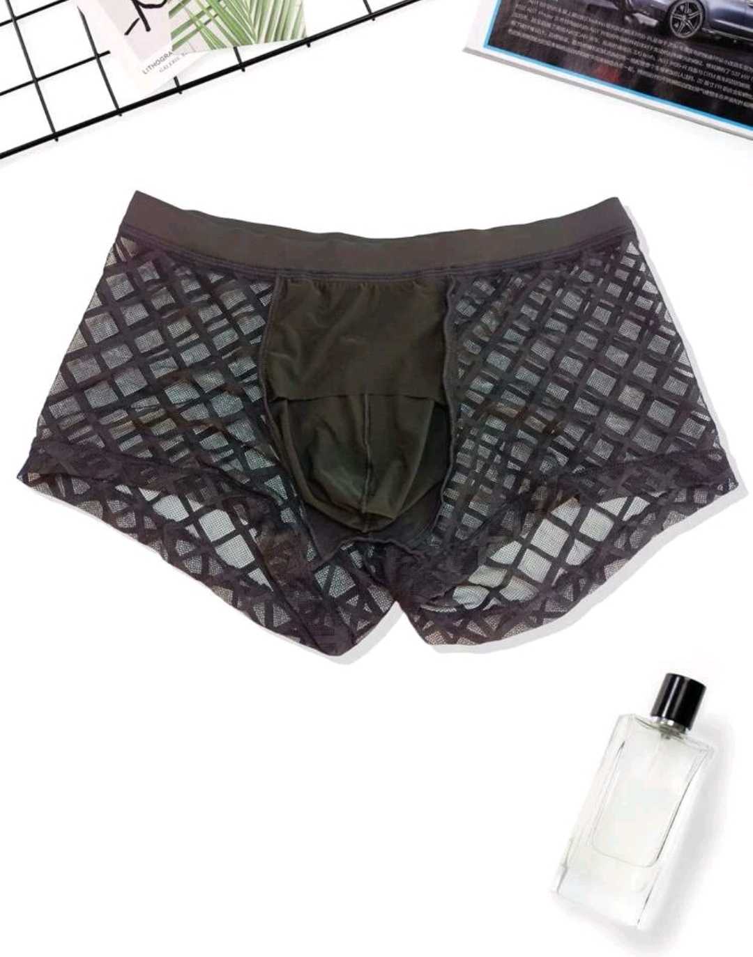 سروال داخلي بوكسر مربعات