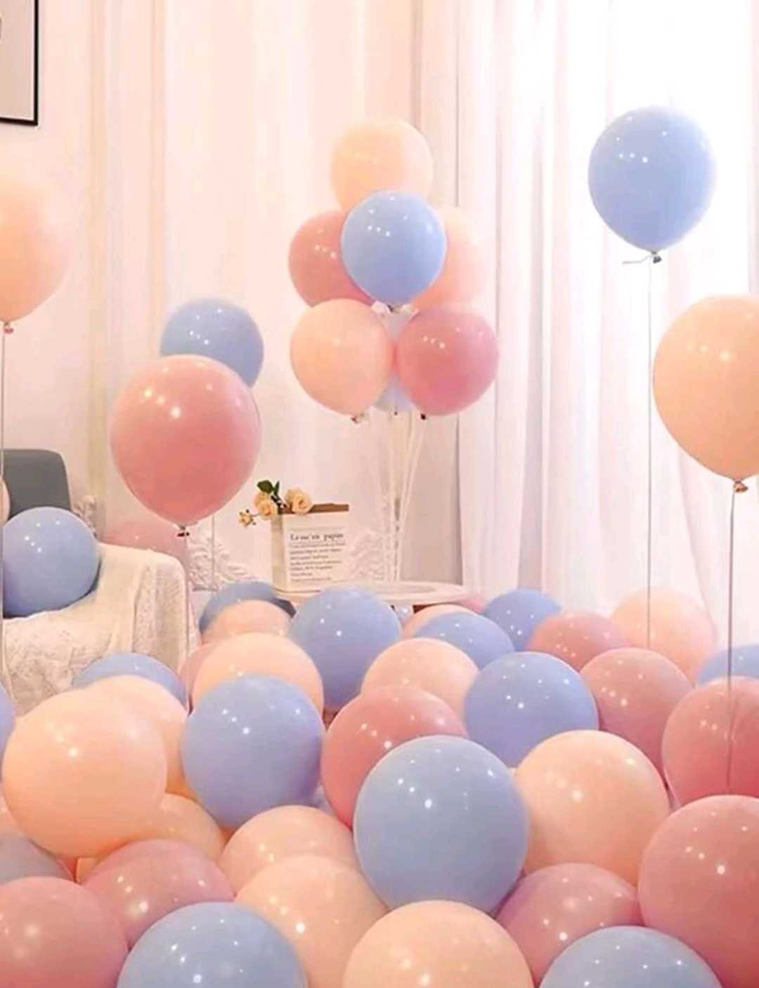 بالون لون مختلطة 30 قطعة