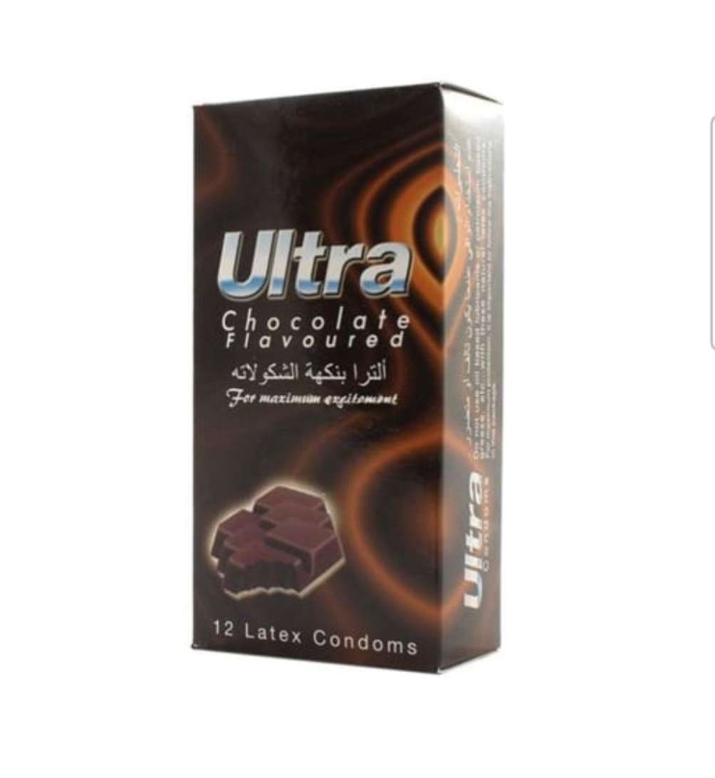 واقيات ذكرية لاتكس بالشكولاته 12 حبة