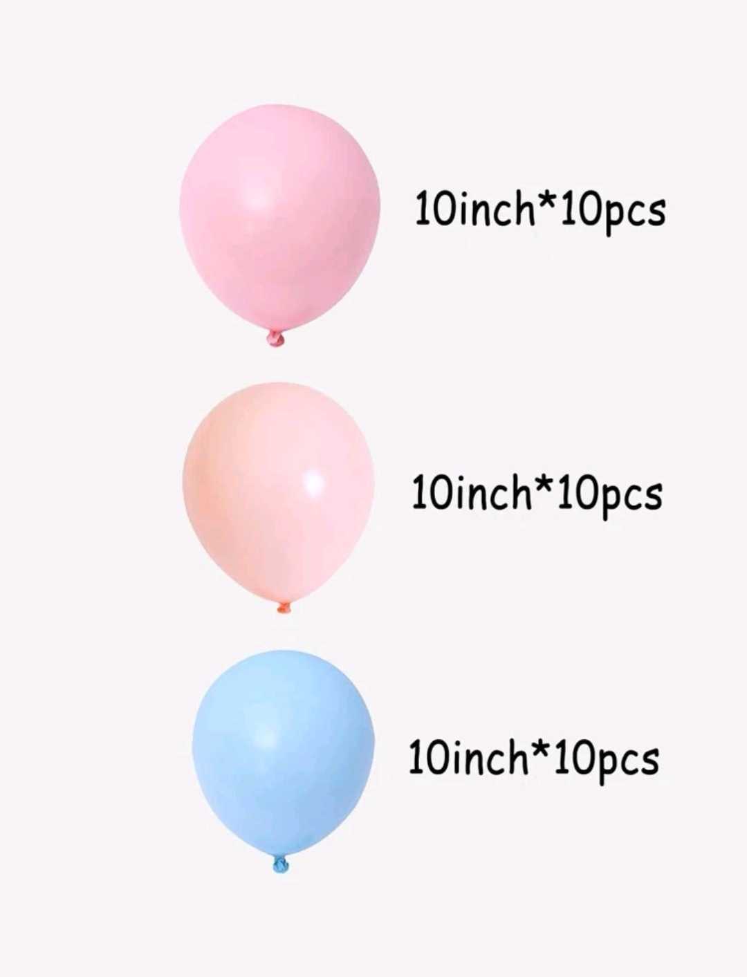 بالون لون مختلطة 30 قطعة