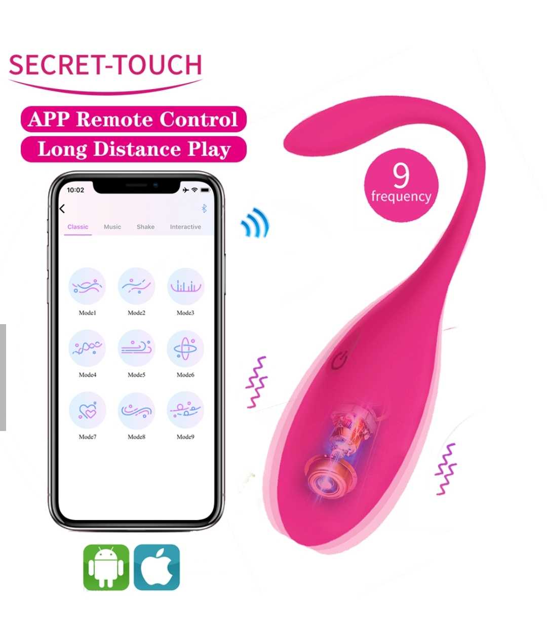 جهاز مساج تحكم عن طريق الجوال