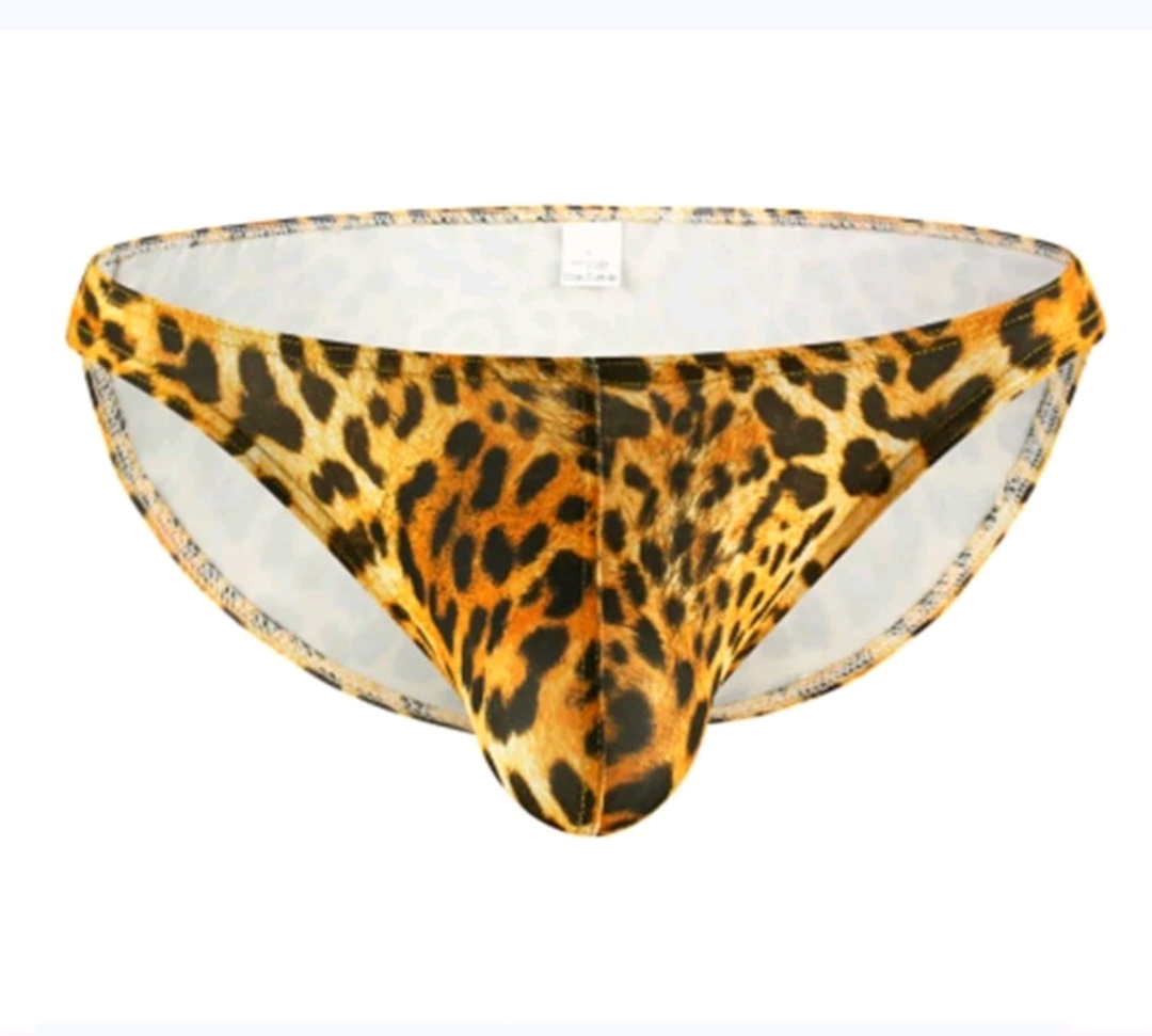 للرجال سروال داخلي طباعة الفهد